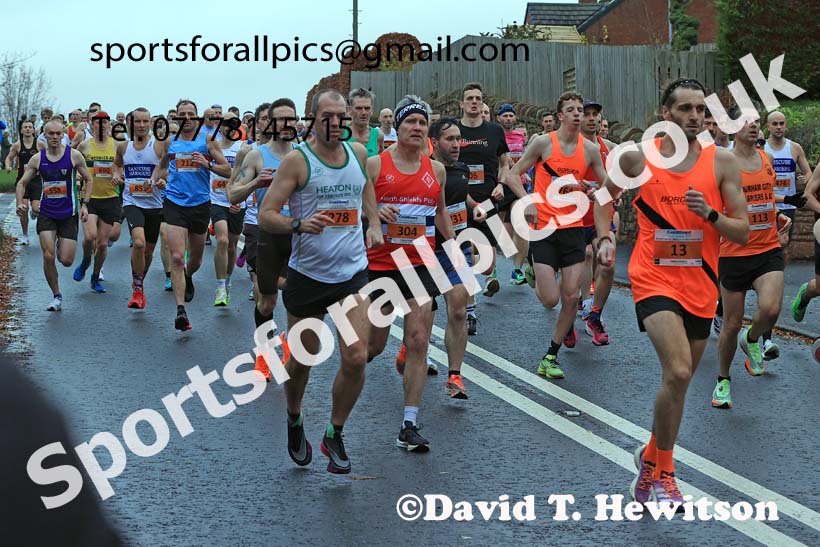 The 2023 Brampton to Carlisle 10 mile Road Race.  Photo: David T. Hewitson/Sports for All Pics